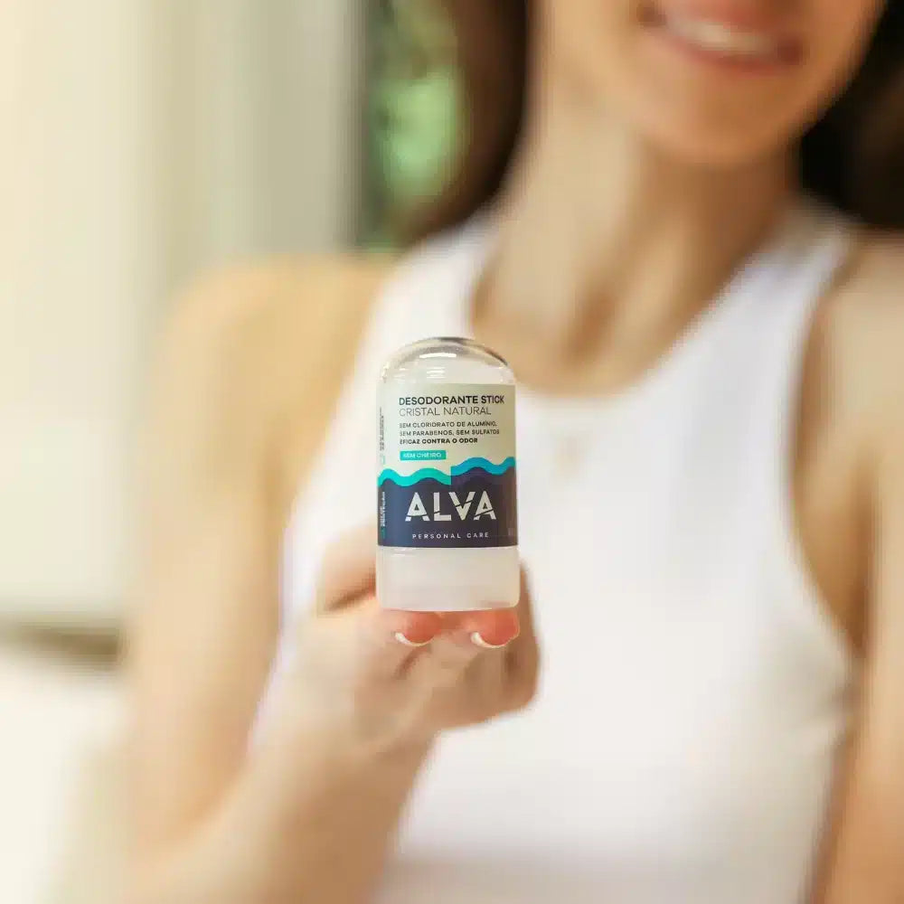 DESODORANTE KRISTALL SENSITIVE ALVA 60g - VEG