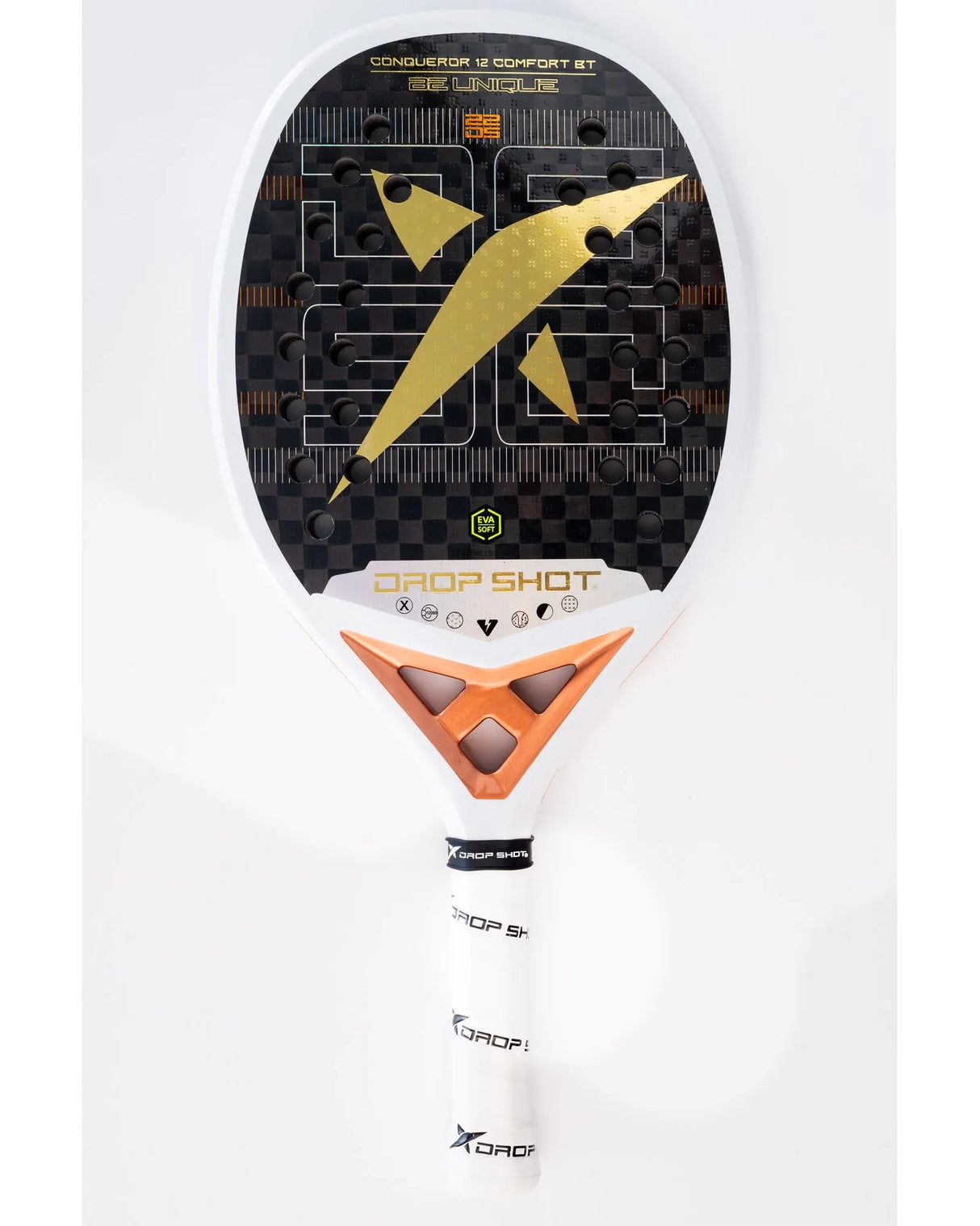 Raquete de beach tennis DROP SHOT CONQUEROR 12 COMFORT BT