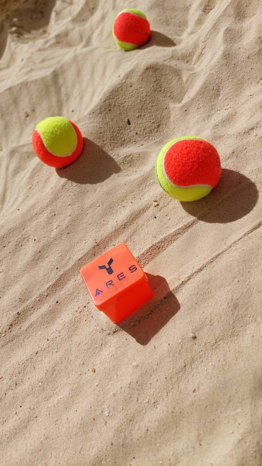 Protetor Raquete de Beach Tennis Ares 20mm 3M Face e Cabeça