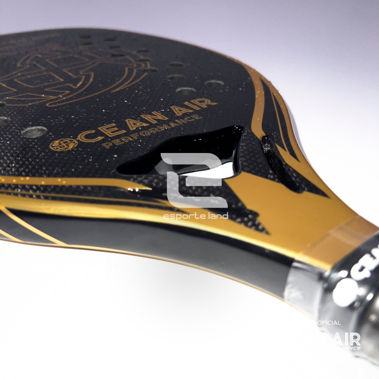 RAQUETE DE BEACH TENNIS OCEAN AIR GRENADE 6.0 CARBONO 3K