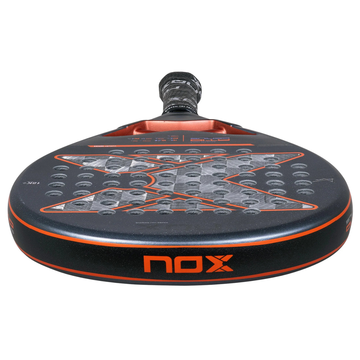 Raquete de Padel Nox At10 Genius 18K Alum 2025 Tapia