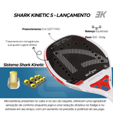 RAQUETE DE BEACH TENNIS SHARK KINETIC S RED