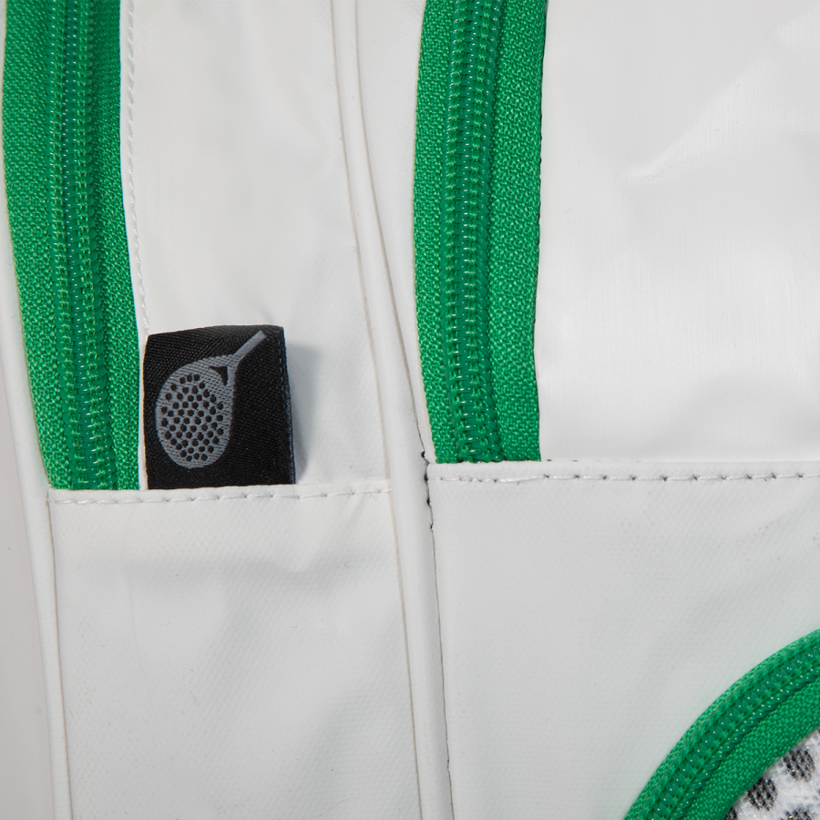 RAQUETEIRA ADIDAS MULTIGAME BEACH TENIS E PADEL BRANCO/VERDE