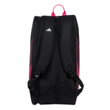 Raqueteira Adidas Control 3.3 Beach Tennis Preto e Rosa