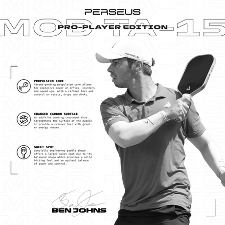 Raquete de Pickleball Joola Perseus Mod Ta15 Ben Johns 16MM