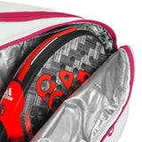 RAQUETEIRA ADIDAS MULTIGAME BEACH TENNIS E PADEL BRANCO/ROSA