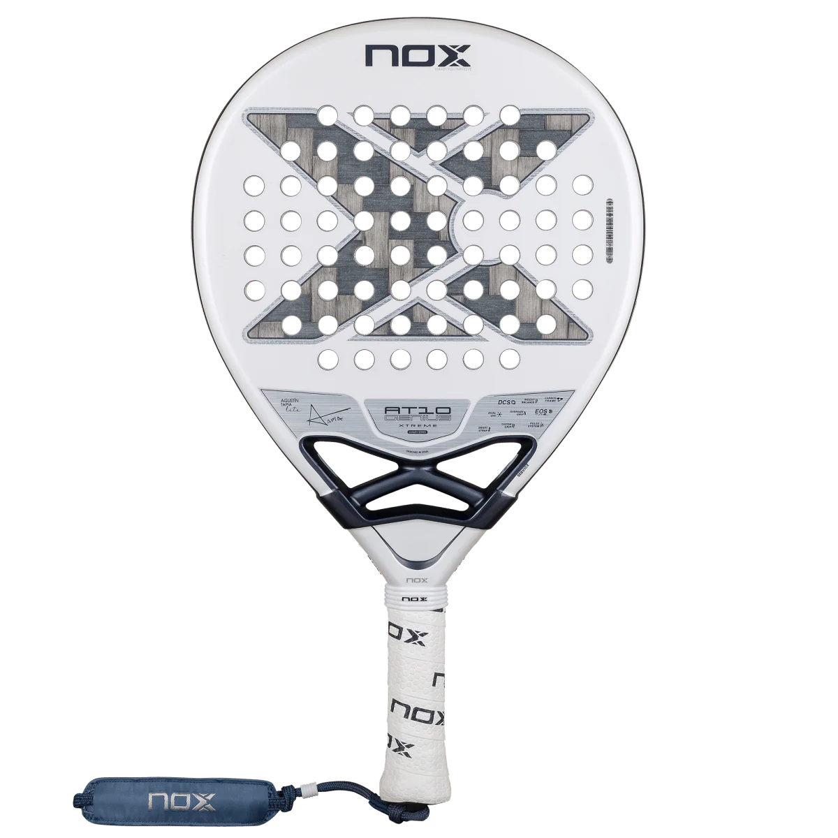 Raquete De Padel Nox At10 Genius 12k Alum Xtreme Lite Tapia