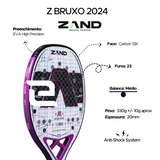 Raquete de Beach Tennis Zand Z Bruxo White Antomi Ramos 2024