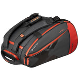 RAQUETEIRA DE BEACH TENNIS PADEL OPEN SERIES NOX BLACK RED
