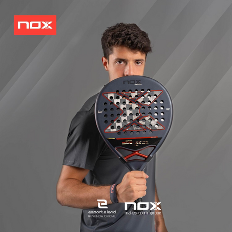 Raquete de Padel Nox At10 Genius 18K Alum 2025 Tapia