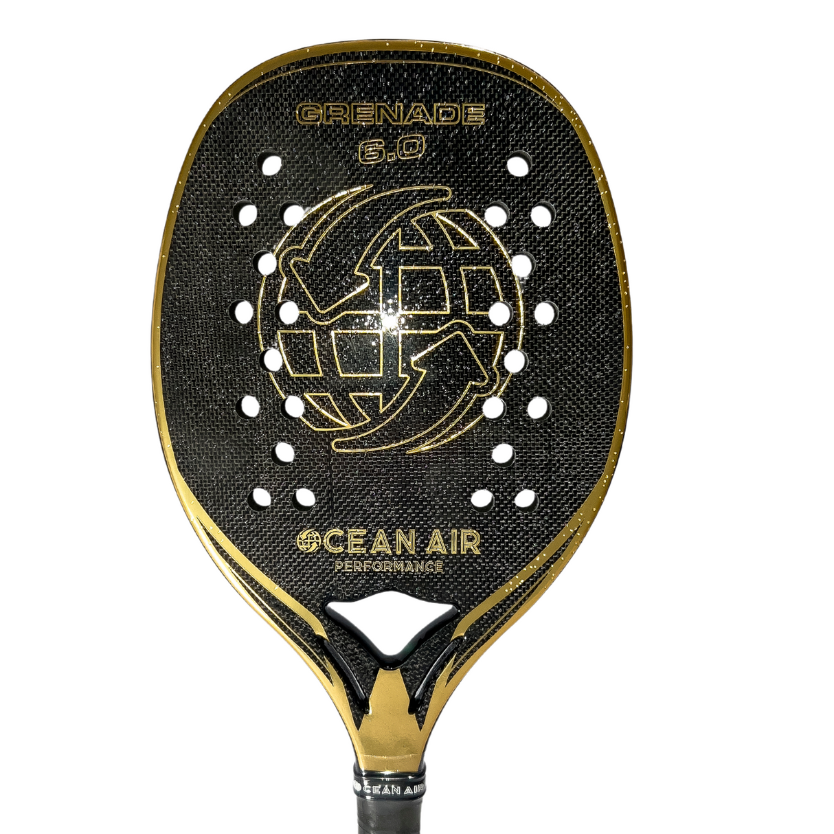 RAQUETE DE BEACH TENNIS OCEAN AIR GRENADE 6.0 CARBONO 3K