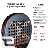 Raquete de Padel Nox At10 Genius 18K Alum 2025 Tapia