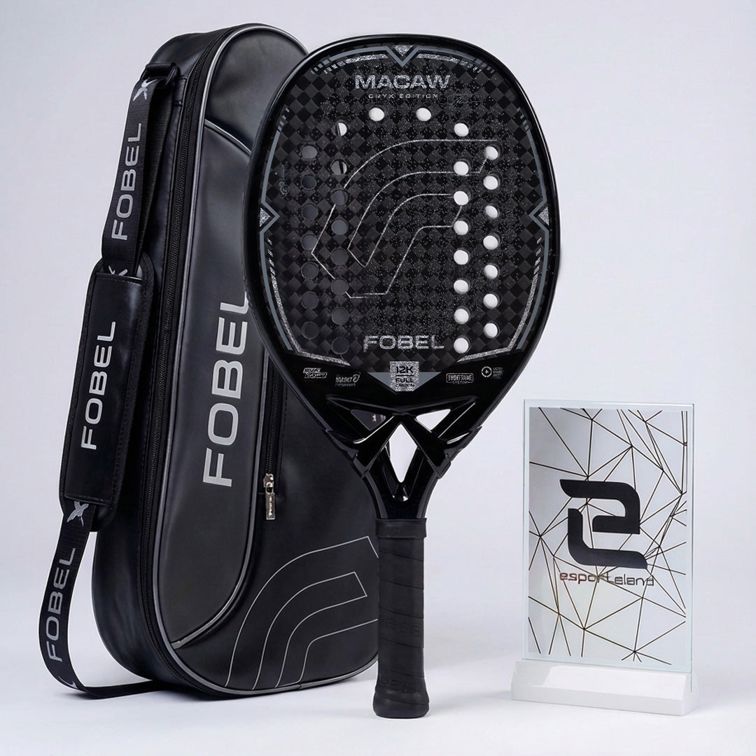 Raquete Macaw Onyx Fobel Gustavo Russo Edição Limitada 2026
