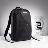Mochila Amasport Beach Tenis Couro Premium Preta Soft Touch