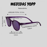 Oculos de Sol Yopp Polarizado Uv400 Blackout