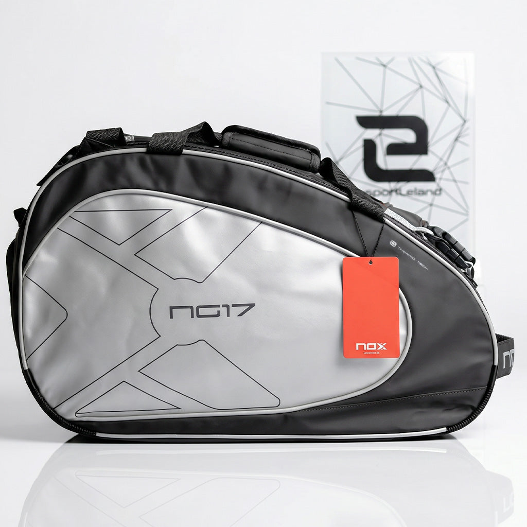 Raqueteira Luxury NG17 NOX - Black/White by Nico Gianotti
