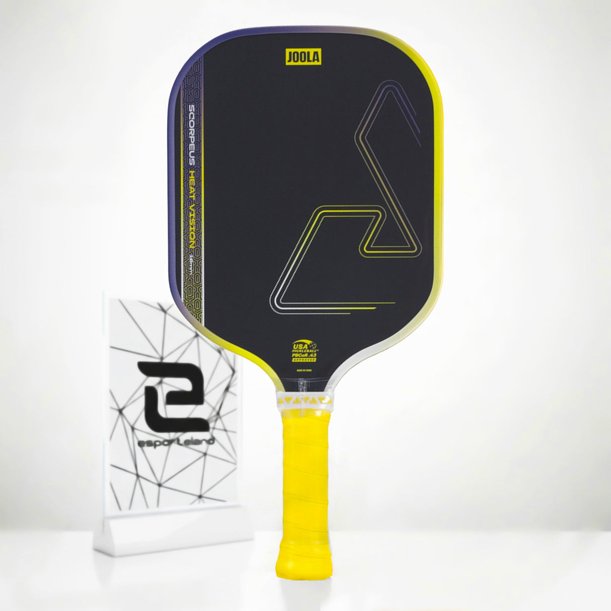 Raquete de Pickleball JOOLA Scorpeus Heat Vision 16mm Carbon