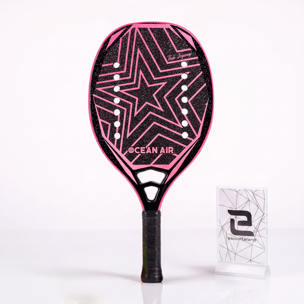 Raquete de Beach Tennis Ocean Air Tank 4.0 Kevlar e Carbono