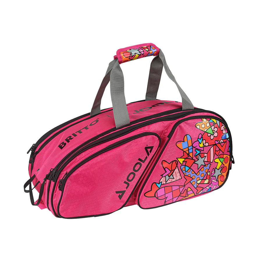 RAQUETEIRA DE PICKLEBALL JOOLA TOUR ELITE BRITO ROSA PINK