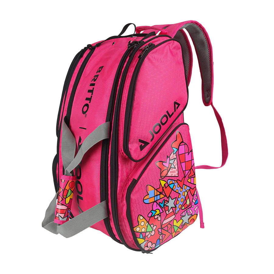 RAQUETEIRA DE PICKLEBALL JOOLA TOUR ELITE BRITO ROSA PINK