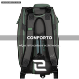 RAQUETEIRA  AT10 TEAM CINZA E VERDE NOX