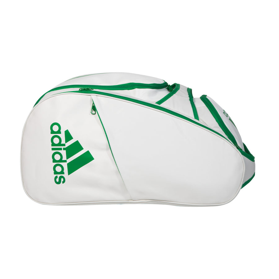 RAQUETEIRA ADIDAS MULTIGAME BEACH TENIS E PADEL BRANCO/VERDE