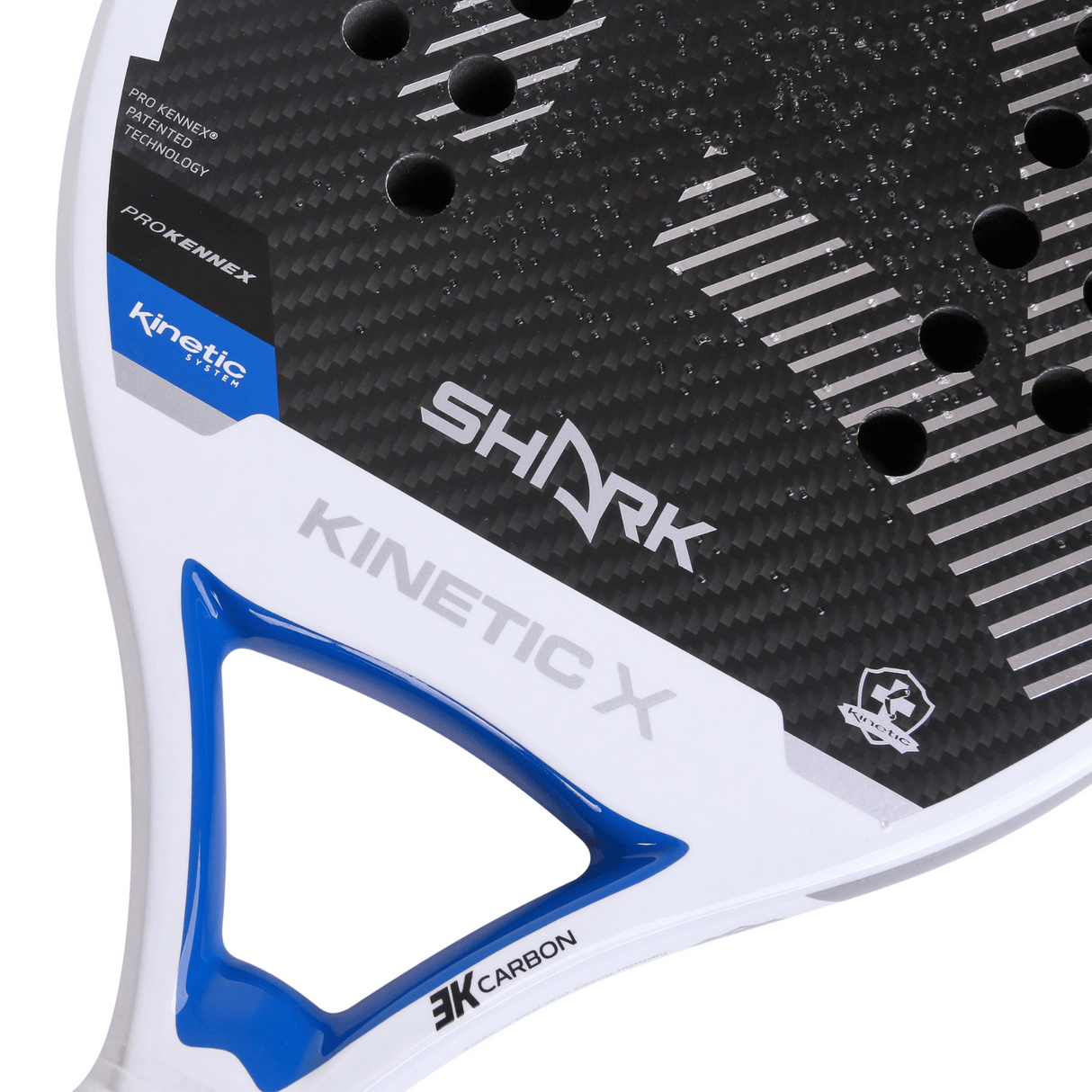 RAQUETE DE BEACH TENNIS SHARK KINETIC X BLUE