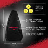 Kit Raquete De Pickleball Joola + Bolsa + Bolinhas Agassi