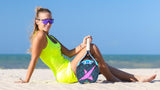 Raquete de beach tennis DROP SHOT BRONCO Greta Giusti 1.0 BT