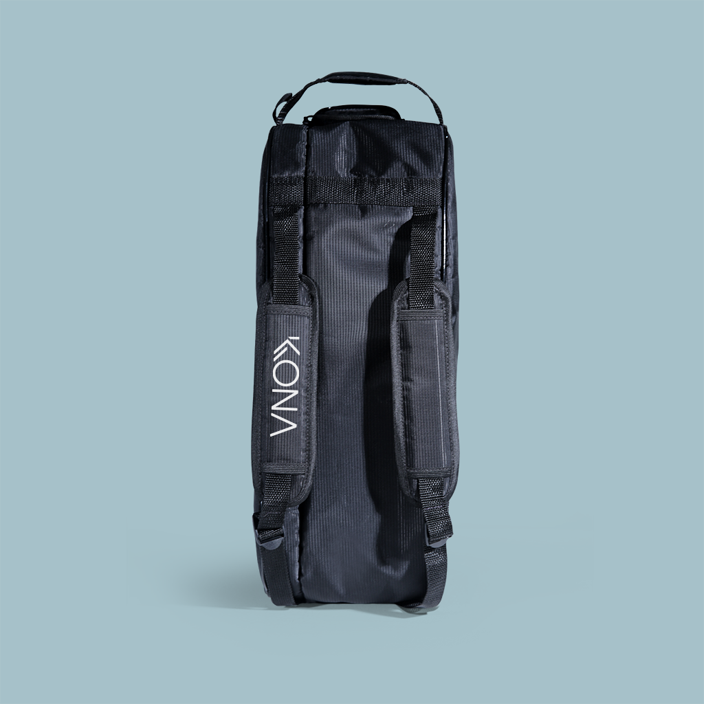 Raqueteira KONA BASIC - Preto/Branco