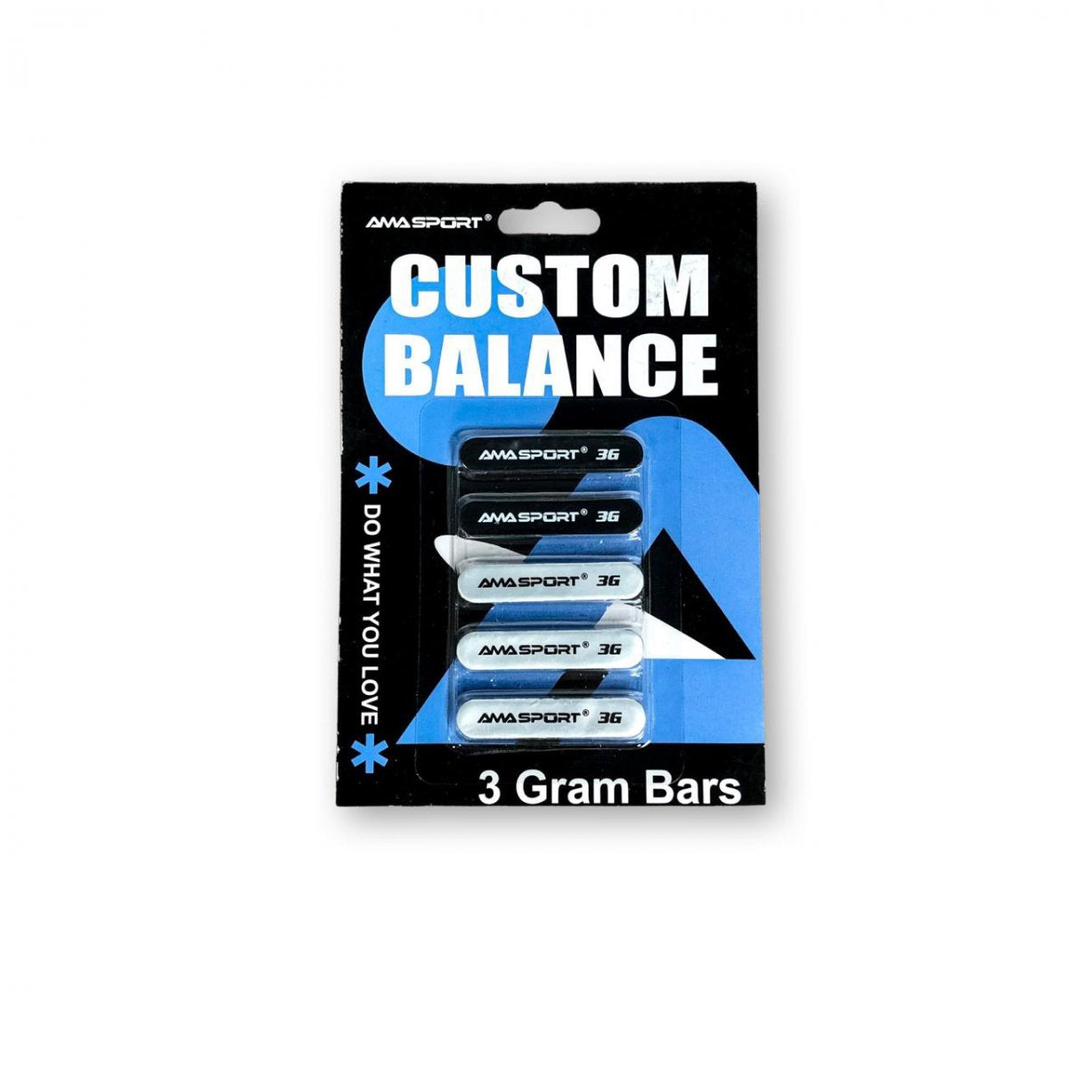 Peso Balancear Raquetes Cartela 5 Peças Lead Tape Amasport