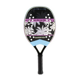 Raquete de Beach Tennis Sandever Control Pro Carbono12K Roxa
