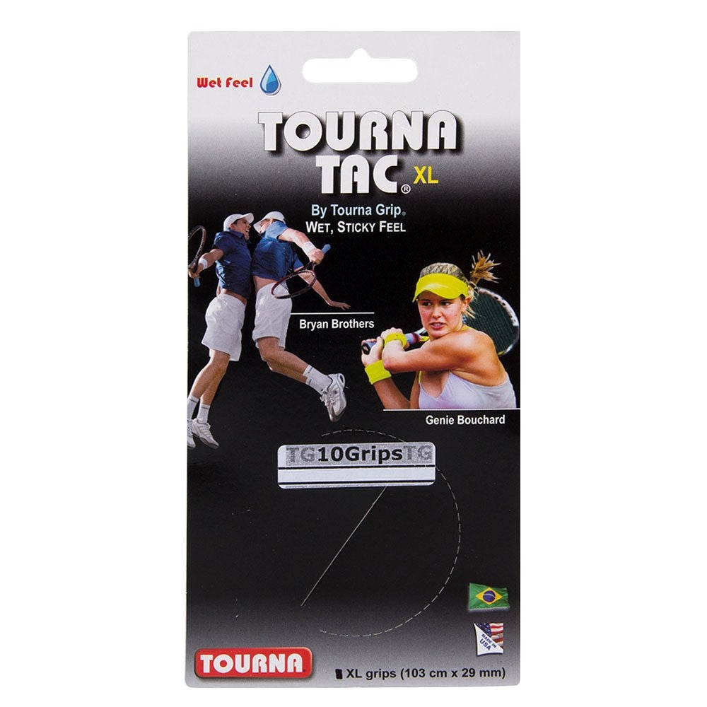 Tourna Grip Tac Rolo c/ 10 Branco Alta Aderência Firmeza Top