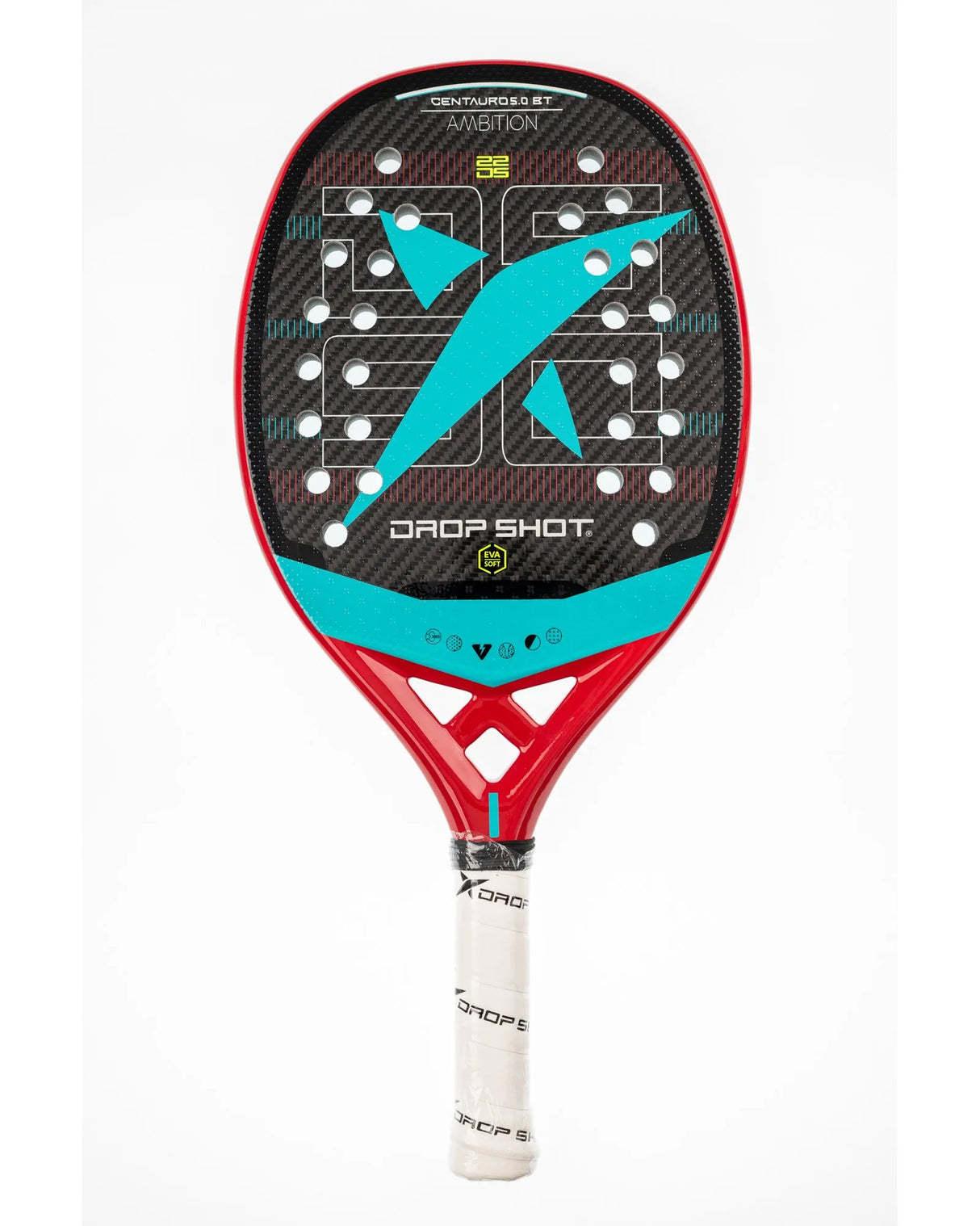 Raquete de beach tennis DROP SHOT CENTAURO 5.0 BT