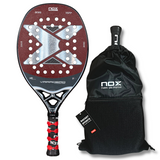 Raquete de Beach Tennis Nox Varadero Carbono 3K +Brindes