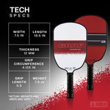 Kit Raquete De Pickleball Joola + Bolsa + Bolinhas Agassi