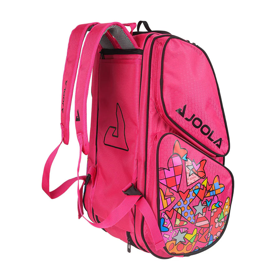 RAQUETEIRA DE PICKLEBALL JOOLA TOUR ELITE BRITO ROSA PINK