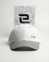 Bone Amasport Beach Tennis Casual 100% Algodão Branco Cinza