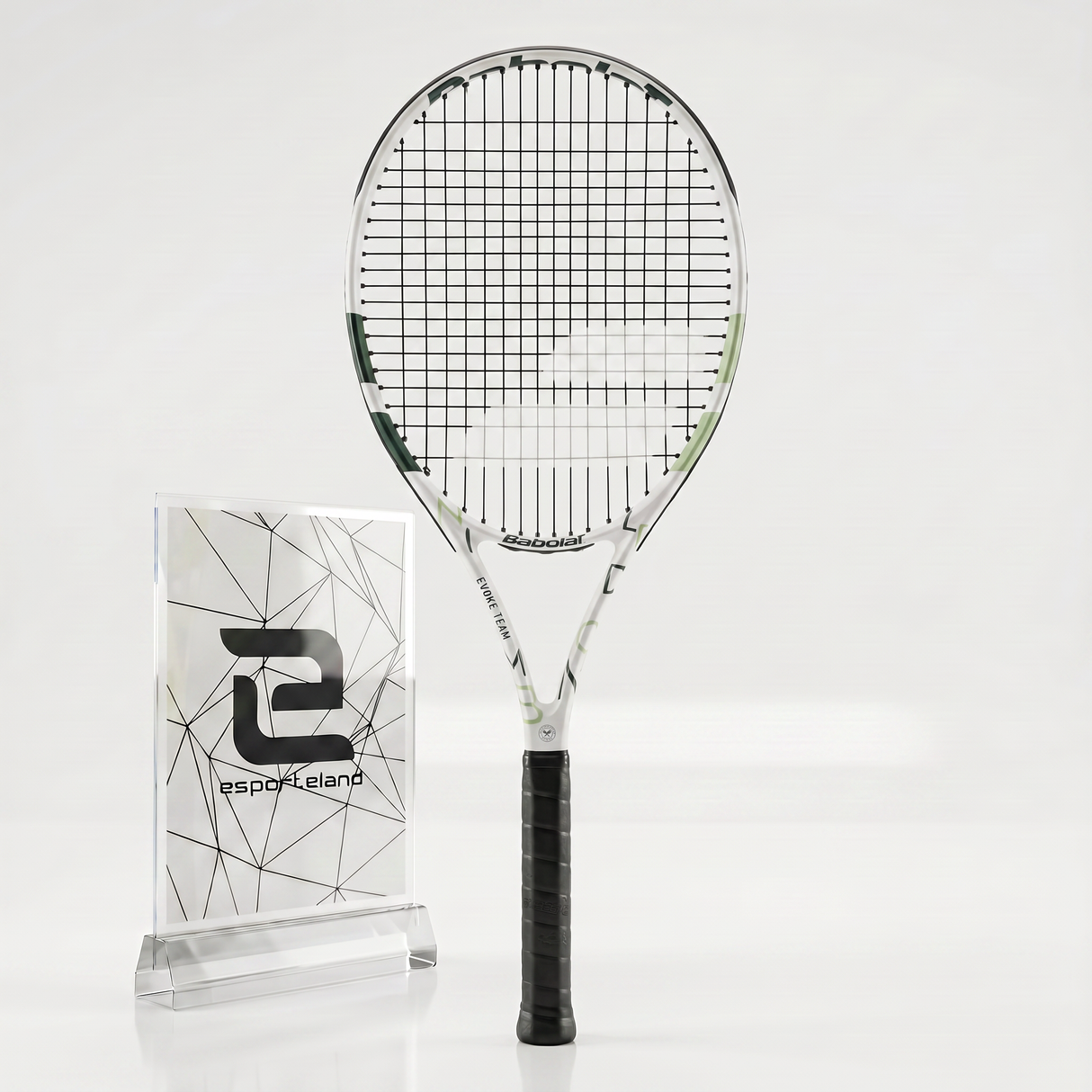 Raquete de Tenis Babolat Evoke Team Wimbledon Com Cordas L3