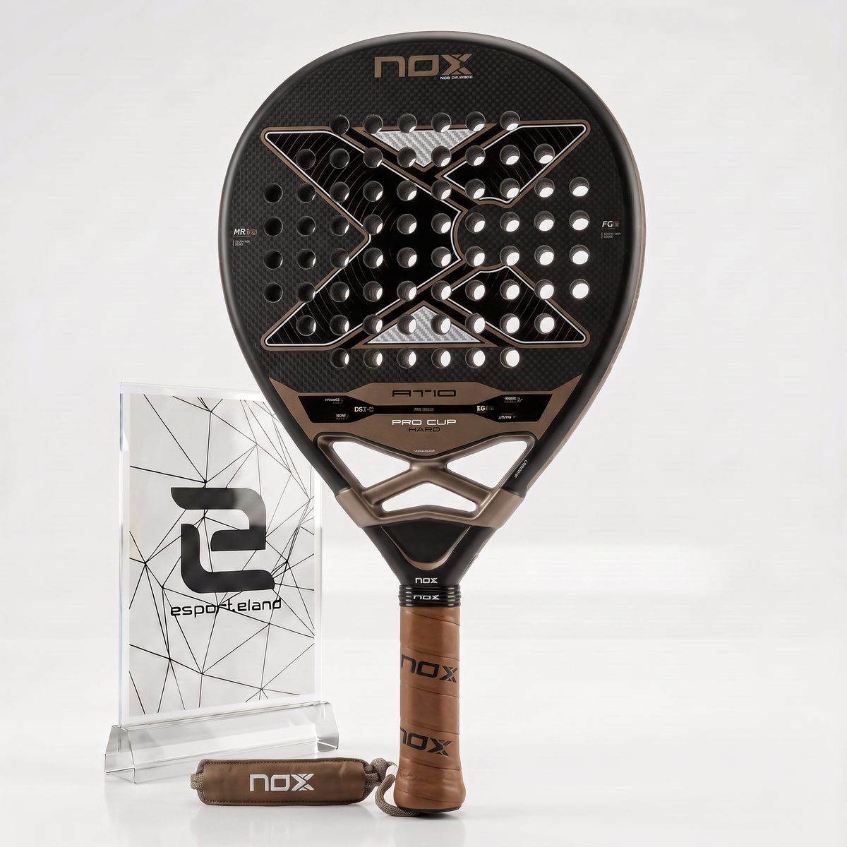 Raquete De Padel Nox At10 Pro Cup Hard Agustin Tapia 2026