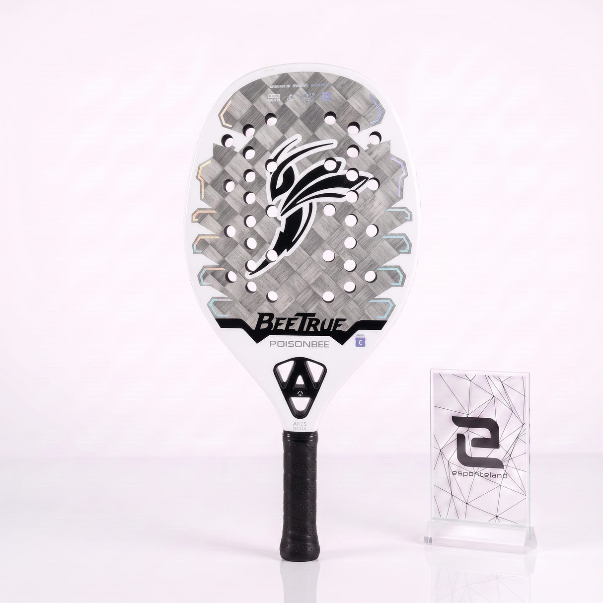 Raquete Beach Tennis Amasport Poison Bee 2026 Gigio Cariani