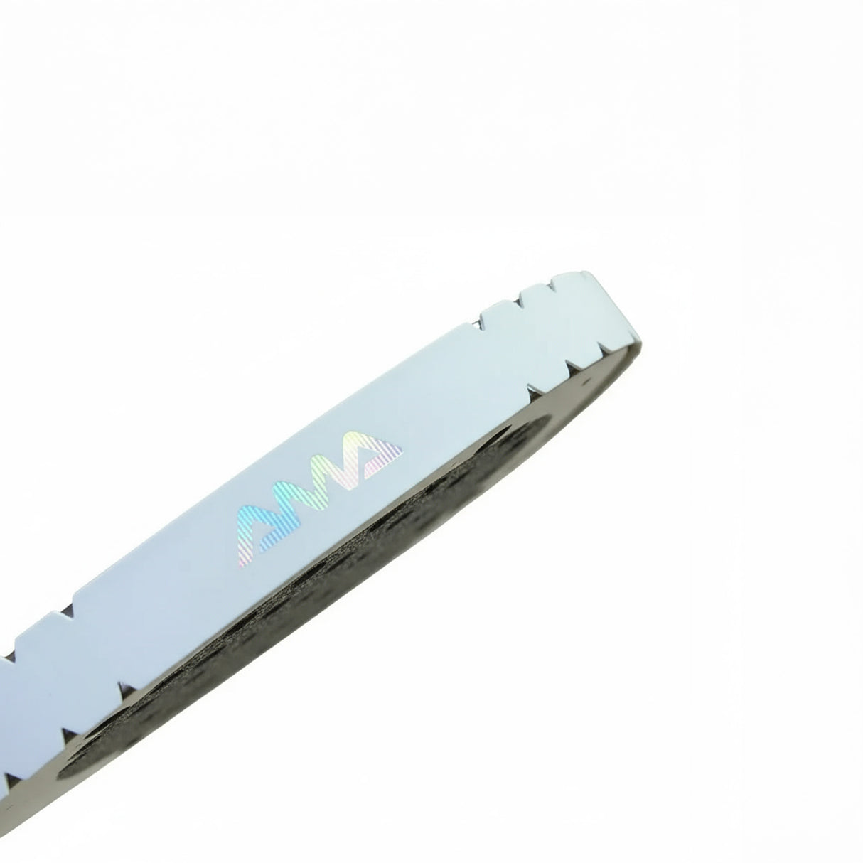 Protetor de Raquete Amasport Edge Tape - Branco e Prata