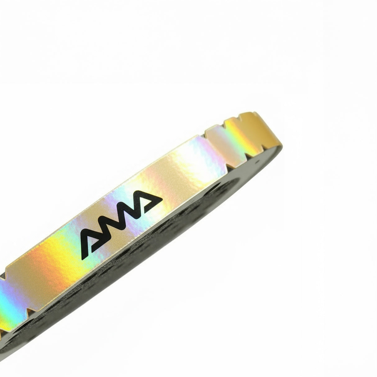 Protetor de Raquete Amasport Edge Tape - Dourado e Preto