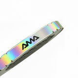 Protetor de Raquete Amasport Edge Tape - Prata e Preto