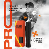 Spider Undergrip Spoto Extra Fino Com Copinho Grande Preto